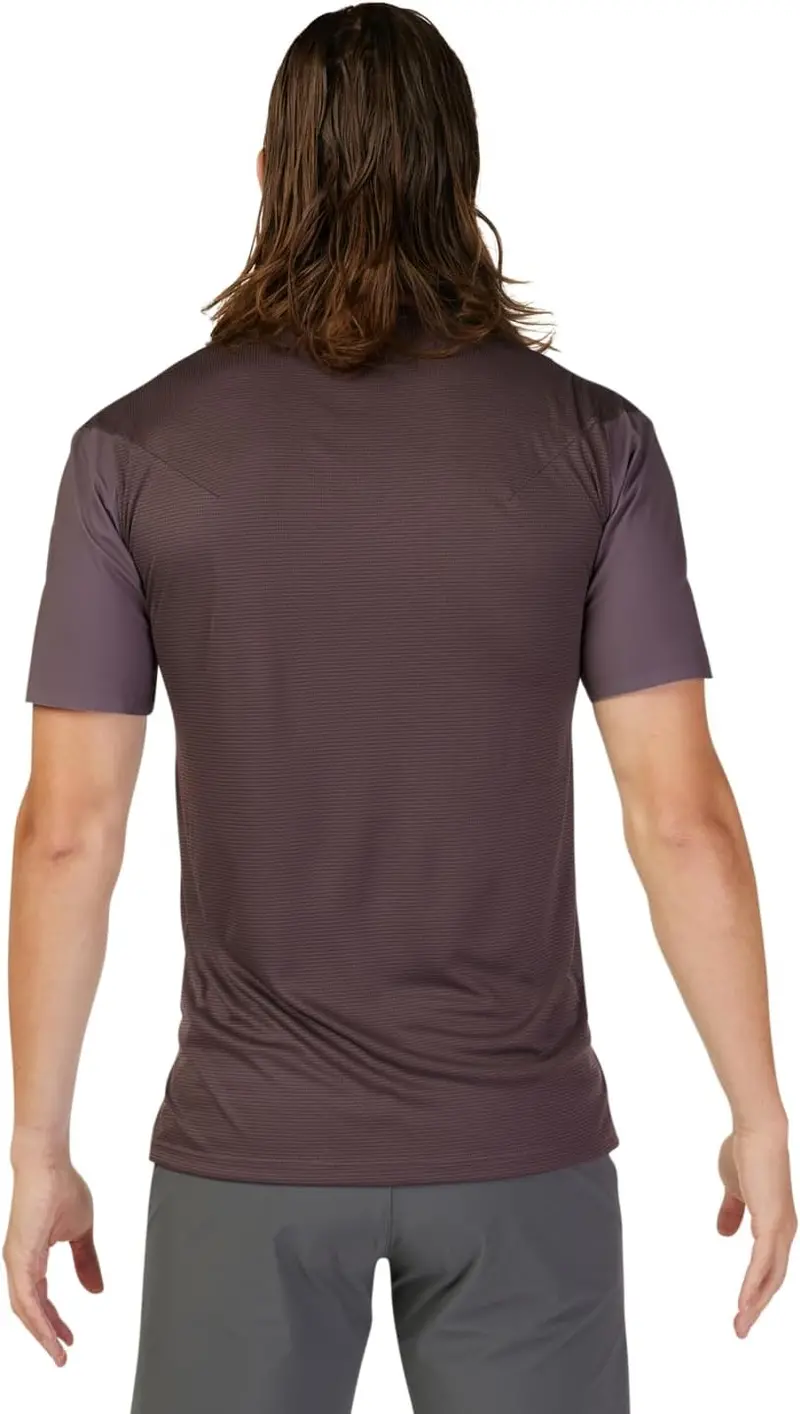 Fox Racing Flexair Pro Short Sleeve Mtb Jersey - Purple 4