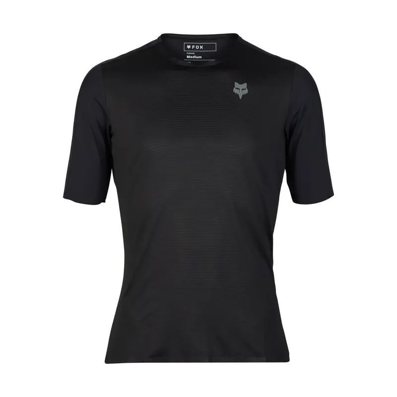 Fox Racing Flexair Short Sleeve Mtb Jersey - Ascent  - Black 1