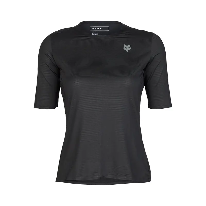 Fox Racing Flexair Short Sleeve Mtb Jersey - Ascent - Womens - Black 1