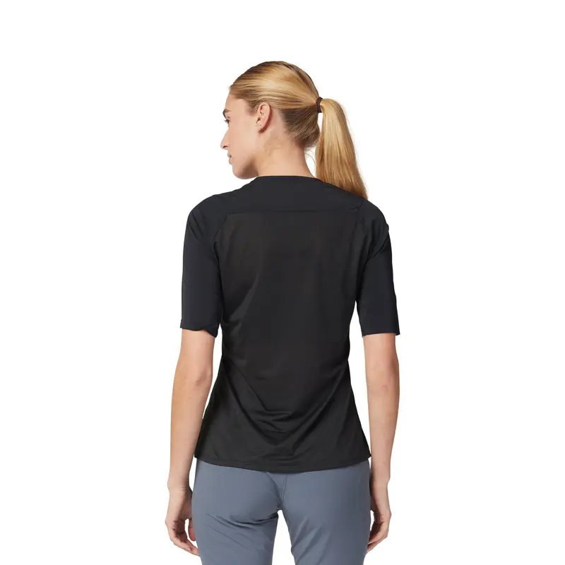 Fox Racing Flexair Short Sleeve Mtb Jersey - Ascent - Womens - Black 4
