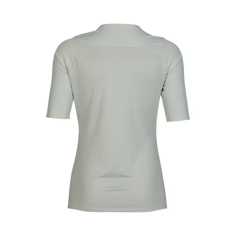 Fox Racing Flexair Short Sleeve Mtb Jersey - Ascent - Womens - Gray Vintage 2