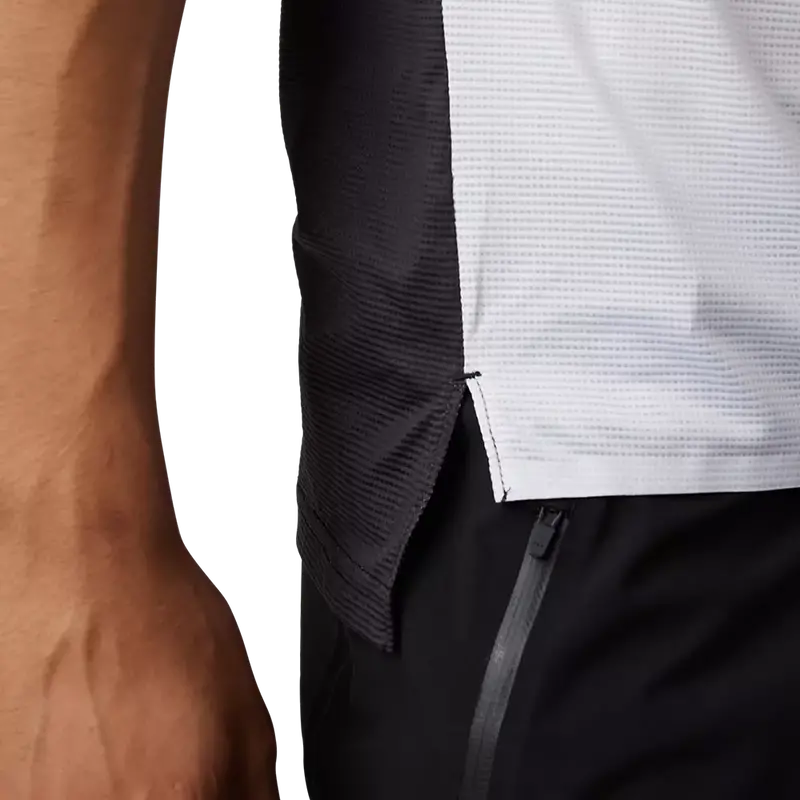 Fox Racing Flexair Short Sleeve Mtb Jersey - Novah - Black-White 4