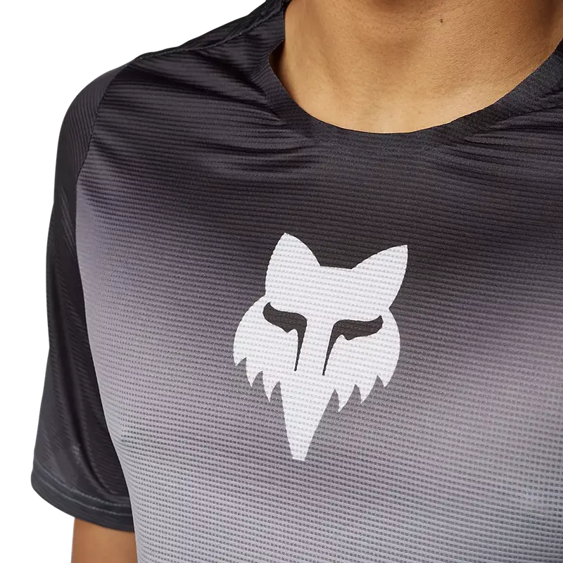 Fox Racing Flexair Short Sleeve Mtb Jersey - Novah - Steel Gray 4