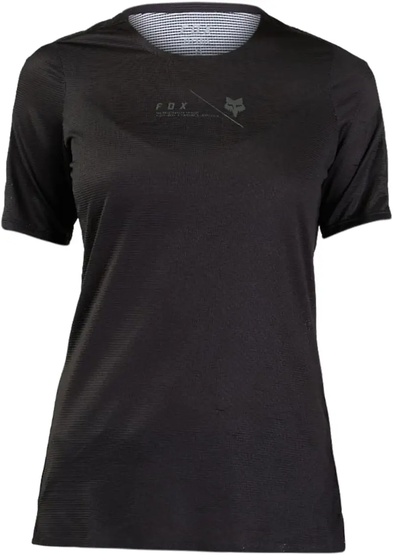 Fox Racing Flexair Short Sleeve Mtb Jersey - Womens - Black 1