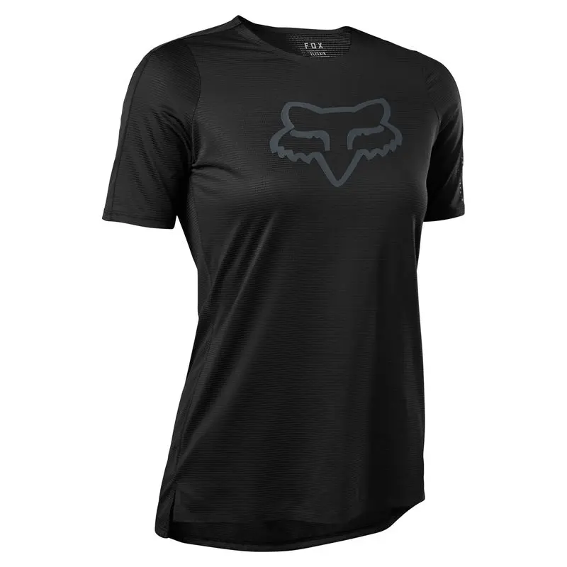 Fox Racing Flexair Short Sleeve Mtb Jersey - Womens - Black - 2023 1