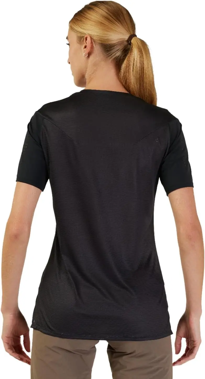 Fox Racing Flexair Short Sleeve Mtb Jersey - Womens - Black 3
