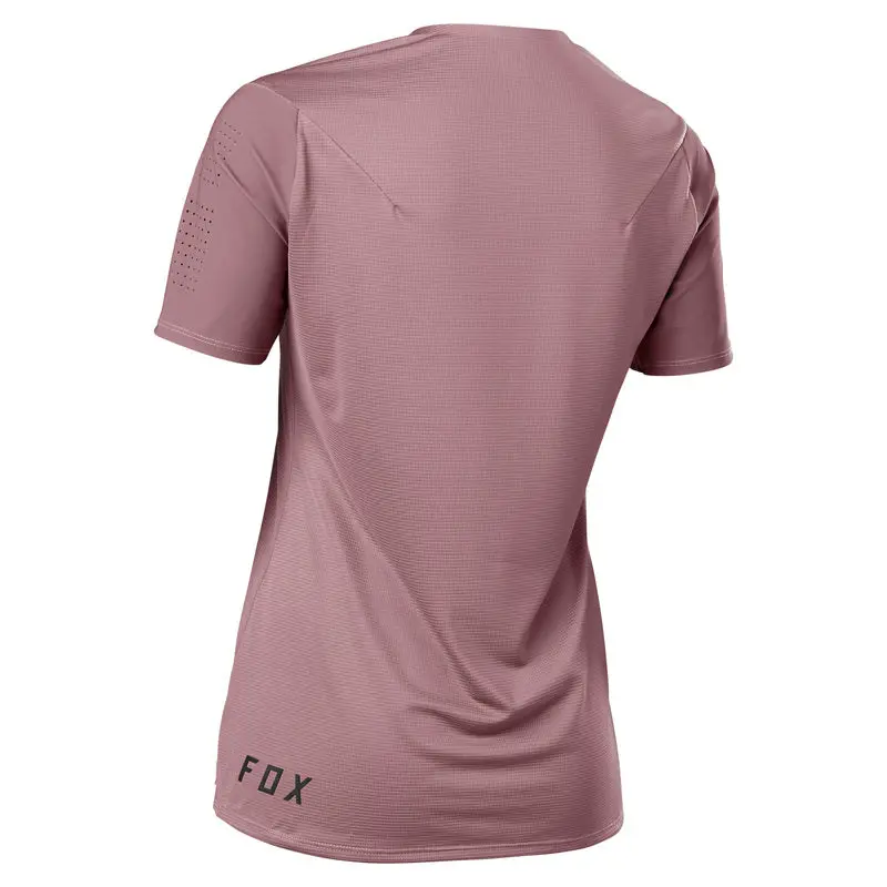 Fox Racing Flexair Short Sleeve Mtb Jersey - Womens - Plum Perfect 2