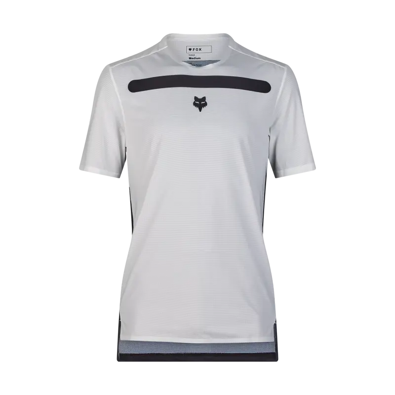Fox Racing Flexair Short Sleeve Mtb Race Jersey - Aviation - White 1