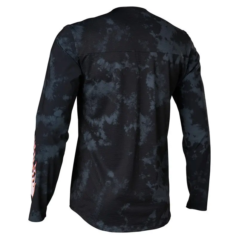 Fox Racing Flexair Ts57 Long Sleeve Mtb Jersey - Black 2