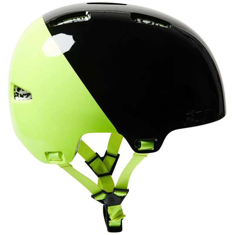 Fox Racing Flight Pro Dirt Jump Helmet - Prpus - Black-Yellow - 2022 3