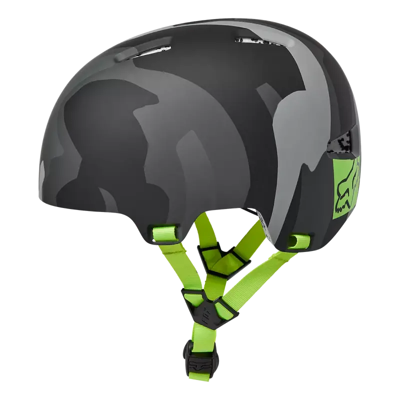 Fox Racing Flight Pro Dirt Jump Helmet - Runn - Youth - Black-Yellow - 2023 2