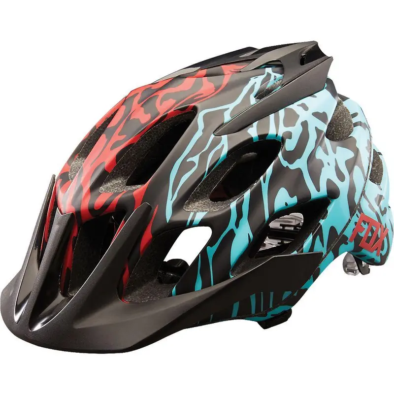 Fox Racing Flux Cauz Mtb Helmet - Ice Blue 1