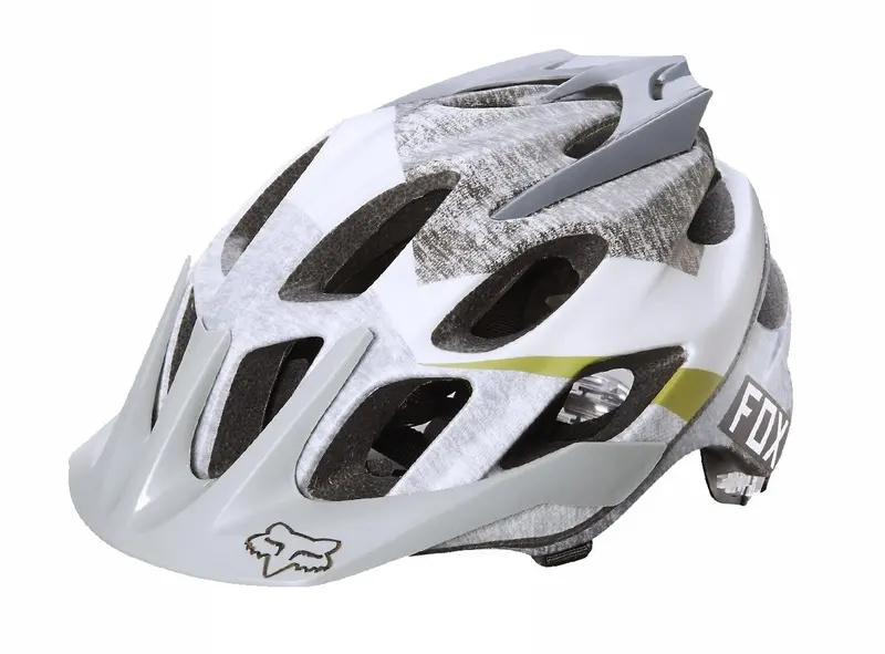 Fox Racing Flux Dresden Mtb Helmet - Gray 1