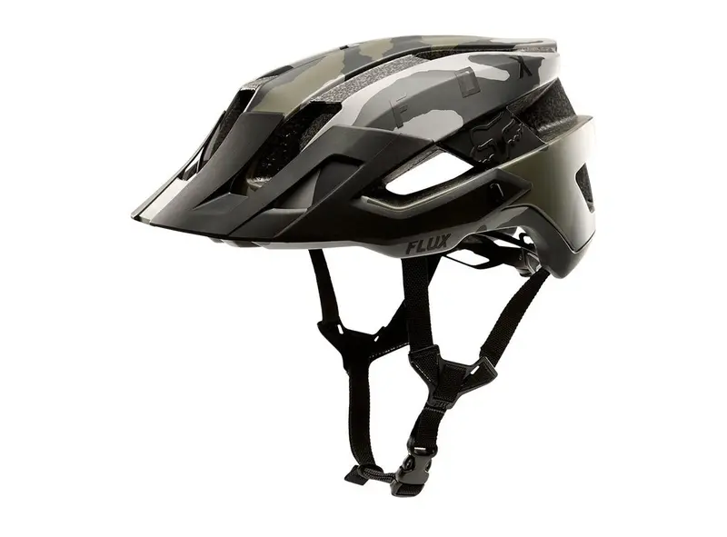 Fox Racing Flux Mtb Helmet - Solid - Green Camo - 2019 1