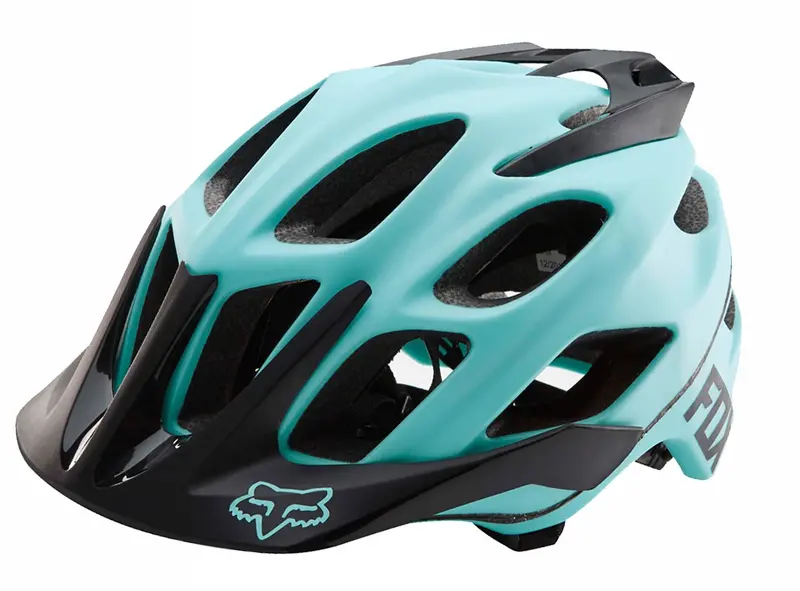 Fox Racing Flux Mtb Helmet - Womens - Ice Blue 1