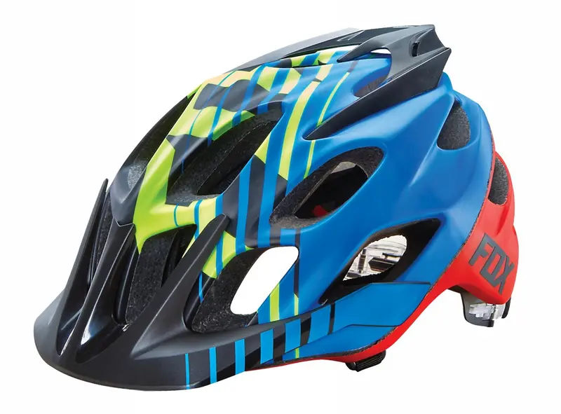 Fox Racing Flux Savant Mtb Helmet - Savant - Blue 1