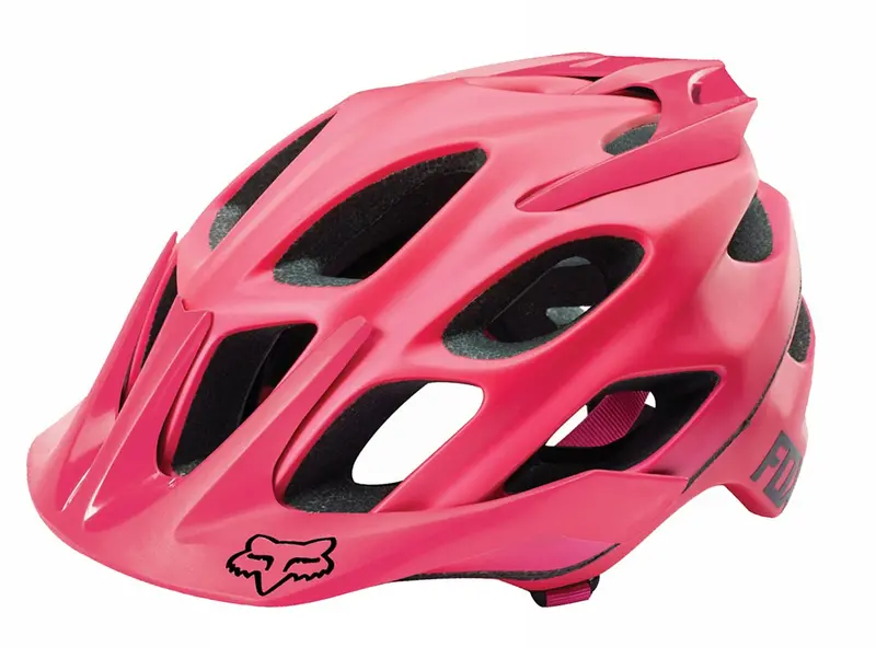 Fox Racing Flux Solids Mtb Helmet - Pink 1