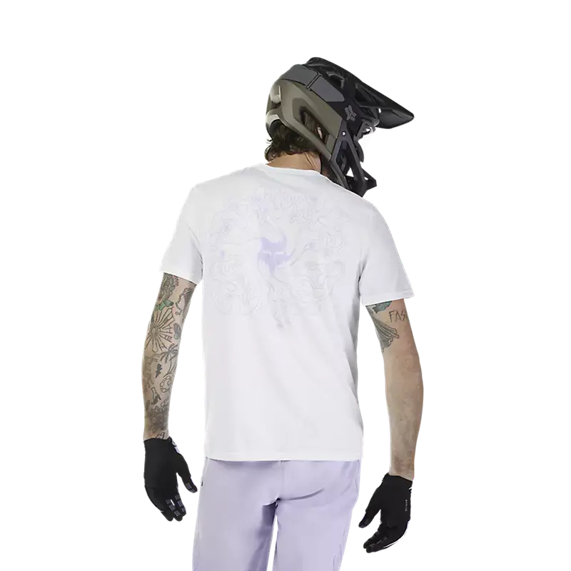 Fox Racing Frequency Short Sleeve Tech Tee - Optic White 4