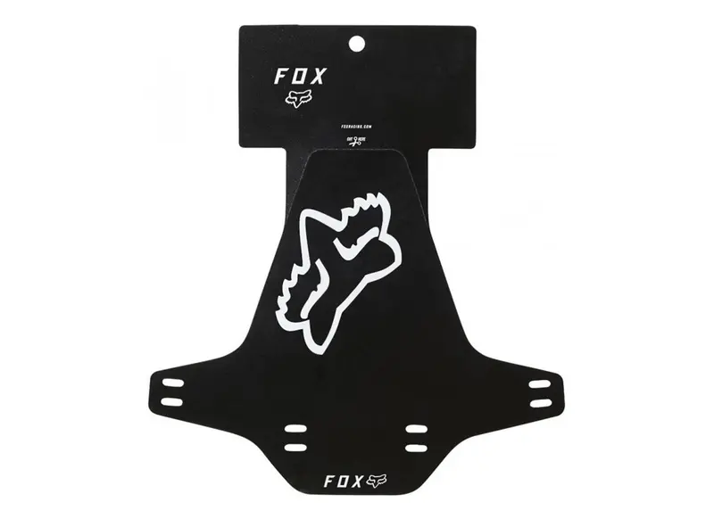 Fox Racing Mud Guard - Black-White 1