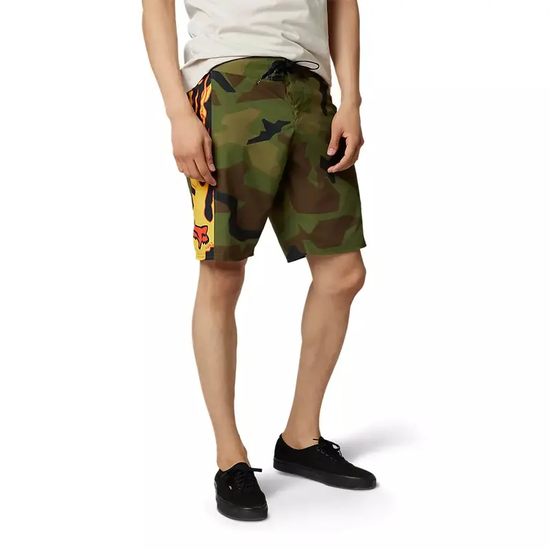 Fox Racing Parkerboss 20" Boardshort - Green Camo 1