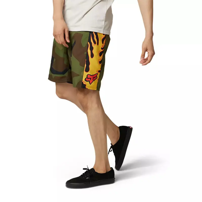 Fox Racing Parkerboss 20" Boardshort - Green Camo 4