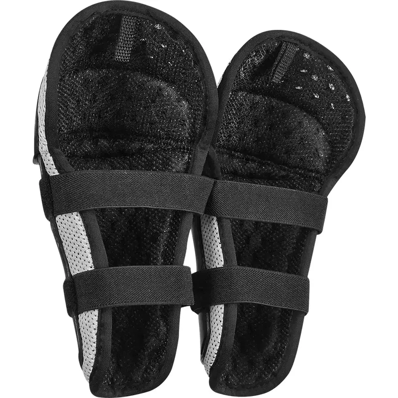 Fox Racing Peewee Titan Knee/Shin Guard - Kids - Black-Silver - 2023 2