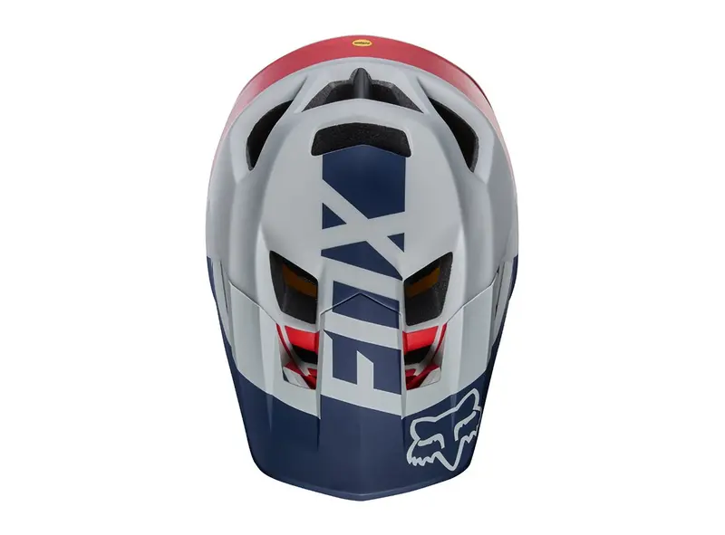 Fox Racing Proframe Drafter Full Face Helmet - Cool Gray - 2018 3