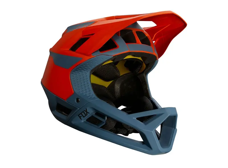Fox Racing Proframe Full Face Helmet - Quo - Bold Orange - 2020 1