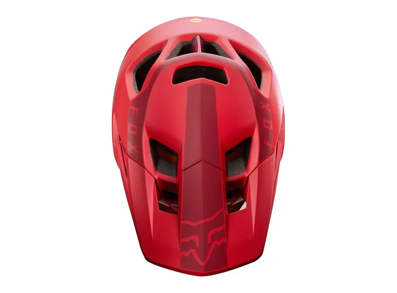 Fox Racing Proframe Full Face Helmet - Quo - Bright Red 2