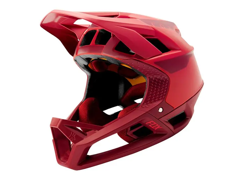 Fox Racing Proframe Full Face Helmet - Quo - Bright Red 3