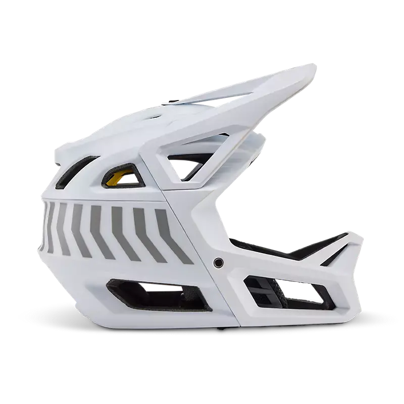 Fox Racing Proframe Full Face Helmet - Race Energy - Youth - White 1