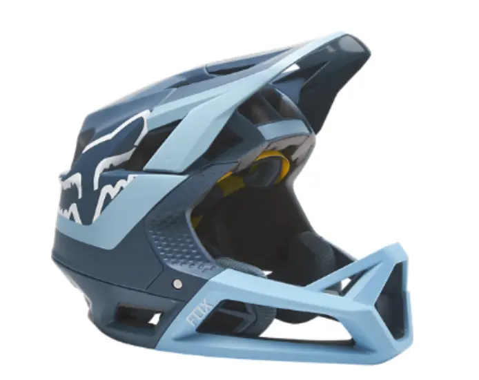 Fox Racing Proframe Full Face Helmet - Tuk - Slate Blue - 2021 1