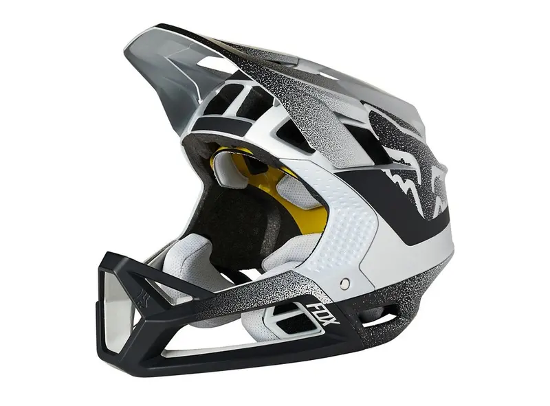 Fox Racing Proframe Full Face Helmet - Vapor - Silver-Black - 2021 1