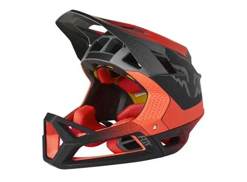 Fox Racing Proframe Full Face Helmet - Vapor - White-Red-Black - 2021 1