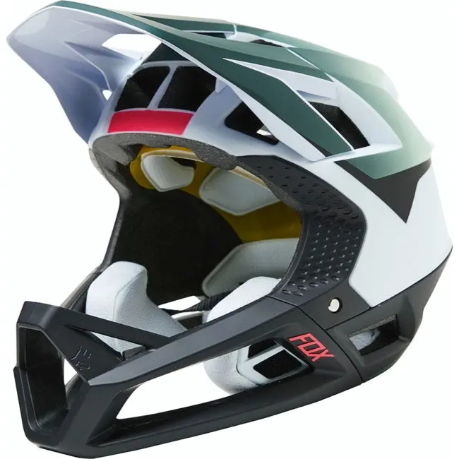 Fox Racing Proframe Graphic 2 Full Face Helmet - White - 2022 1