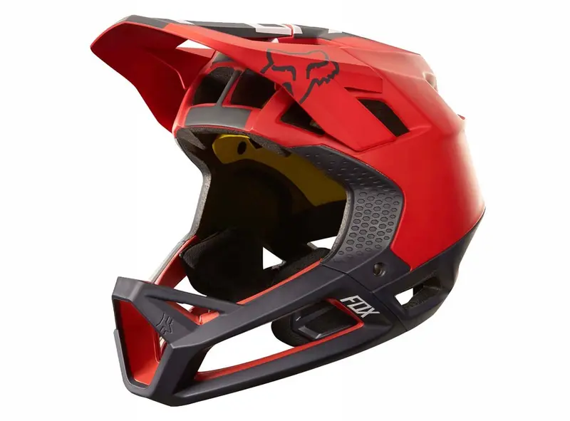 Fox Racing Proframe Libra Full Face Helmet - Red-Black 1
