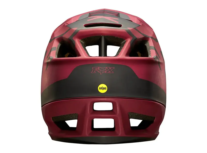 Fox Racing Proframe Moth Full Face Helmet - Dark Red 1