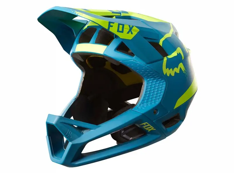 Fox Racing Proframe Moth Full Face Helmet - Teal 1