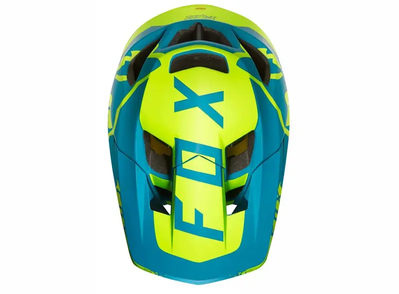 Fox Racing Proframe Moth Full Face Helmet - Teal 3