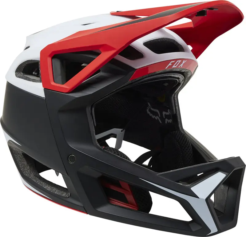 Fox Racing Proframe Rs Full Face Helmet - Sumyt - Black-Red - 2022 1