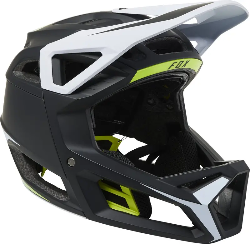 Fox Racing Proframe Rs Full Face Helmet - Sumyt - Black-Yellow - 2022 1