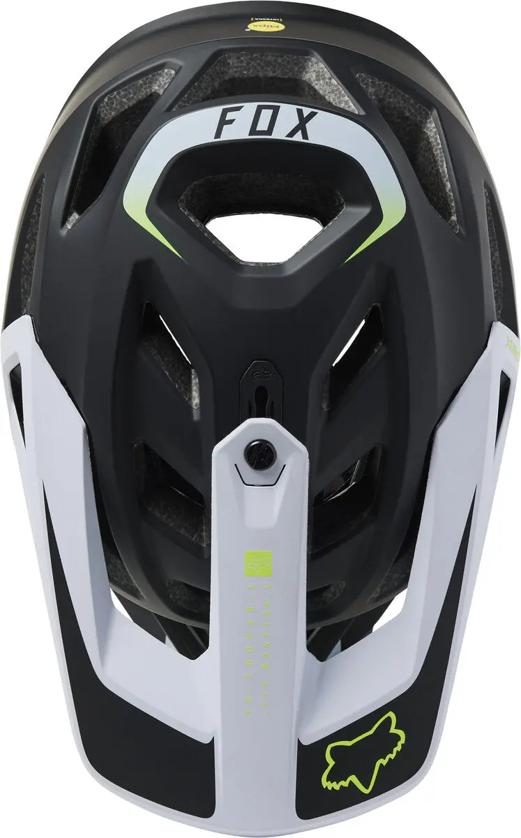 Fox Racing Proframe Rs Full Face Helmet - Sumyt - Black-Yellow - 2022 3