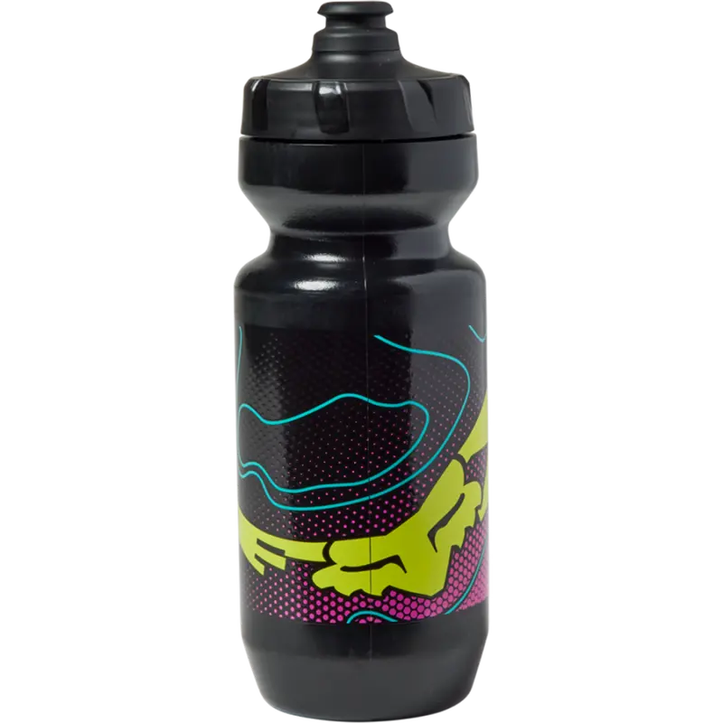 Fox Racing Purist Water Bottle - 22Oz - Lunar Capsule - Black 1