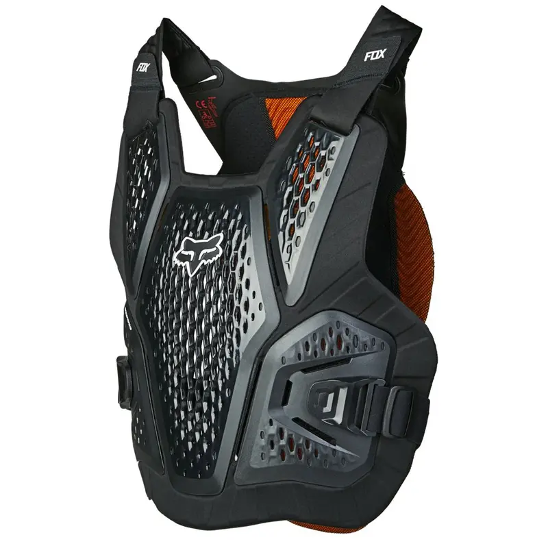 Fox Racing Raceframe Impact Sb Ce D3o Body Guard - Black 1