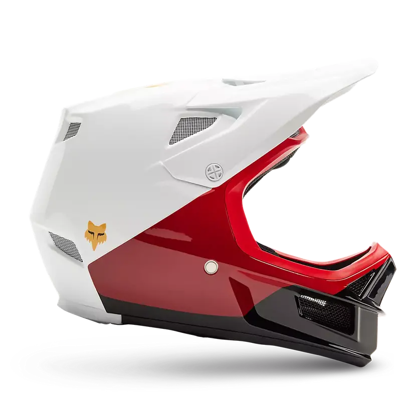 Fox Racing Rampage Comp Baysik Full Face Helmet - White 3
