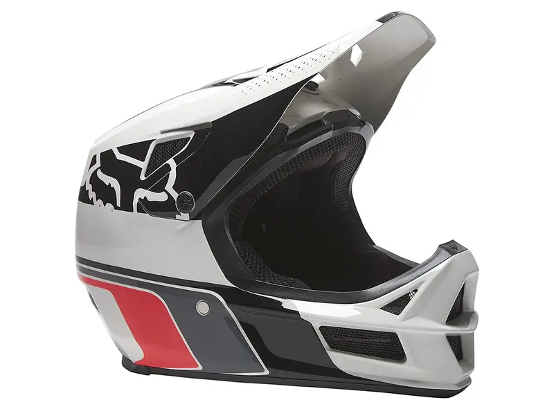 Fox Racing Rampage Comp Full Face Helmet - Drtsrfr - Light Gray - 2021 1