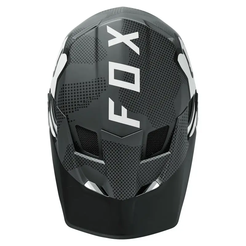 Fox Racing Rampage Comp Full Face Helmet - Gray Camo 5