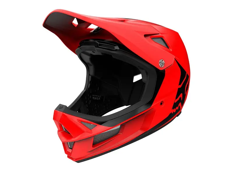 Fox Racing Rampage Comp Full Face Helmet - Infinite - Bright Red - 2020 1