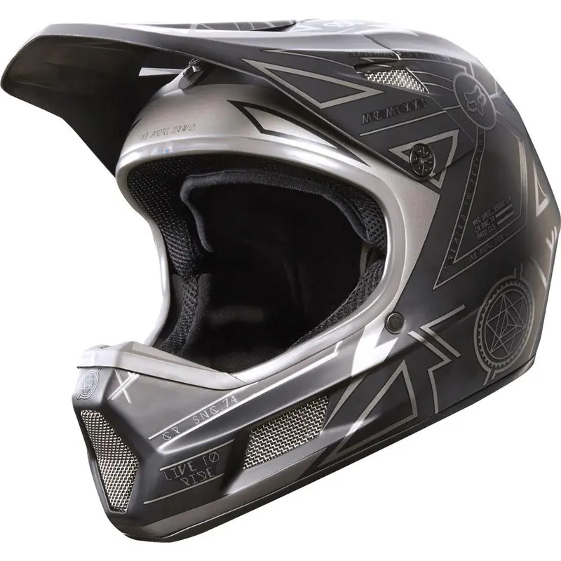 Fox Racing Rampage Comp Full Face Helmet - Priori - Black 1