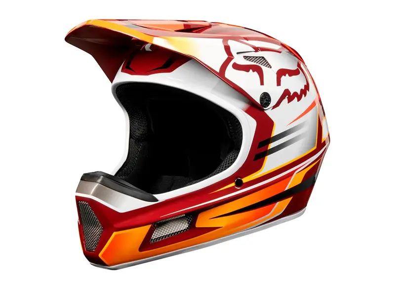 Fox Racing Rampage Comp Full Face Helmet - Reno - Cardinal - 2019 1